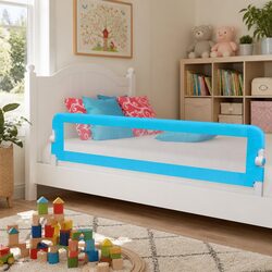 Your Child's Safety with a Foldable Toddler Bed Rail - Blue