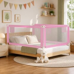 Toddler Safety Bed Rail in Pink – Protection You Can Trust