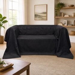 Your Couch’s Best Friend: Suede Slipcover
