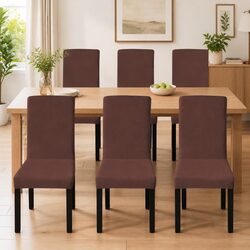 Your New Favorite Brown Chair Covers - 6 Count for Any Space