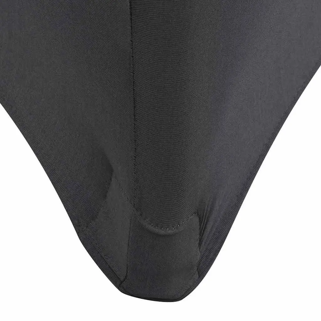 Stretch Table Slipcovers 2 pcs 183x76x74 cm Anthracite Rectangular Protection