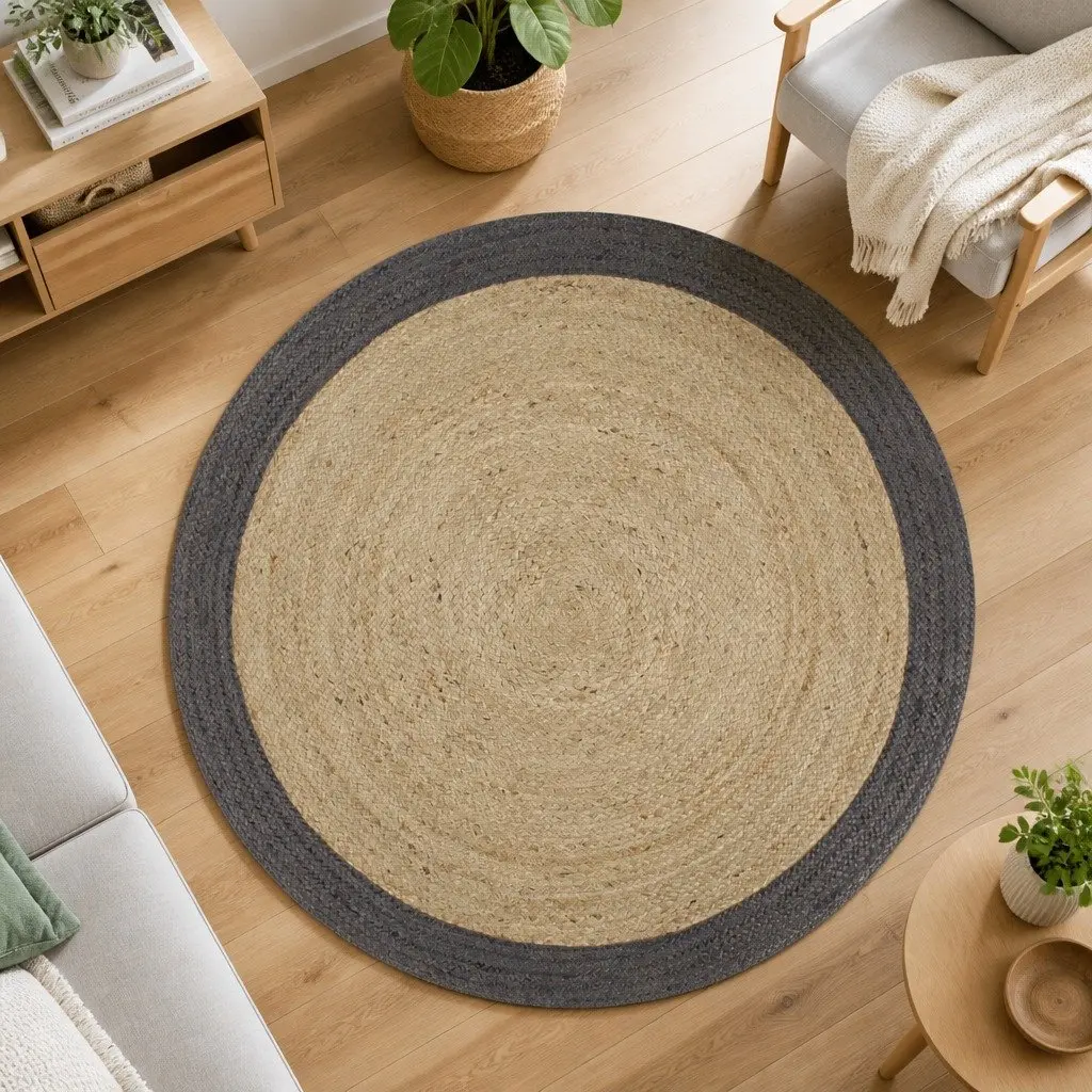 Handmade Jute Area Rug