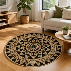 Bring Warmth to Your Space with a Jute Floral Rug