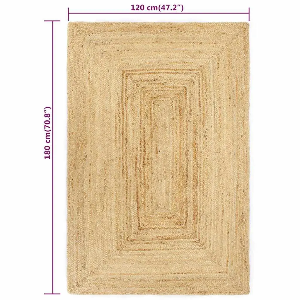 Braided Jute Area Rug