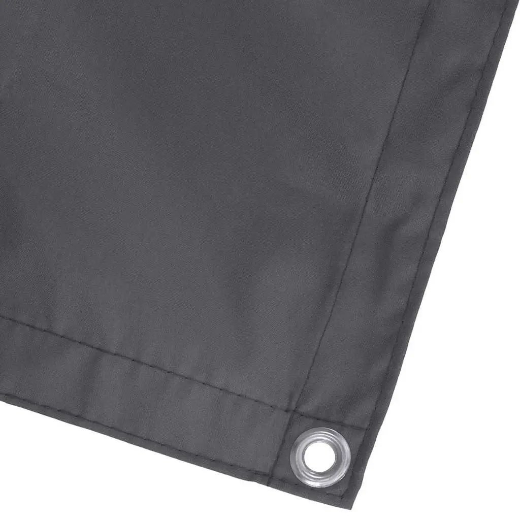Balcony Privacy Screen Wind Waterproof 90x500cm Anthracite