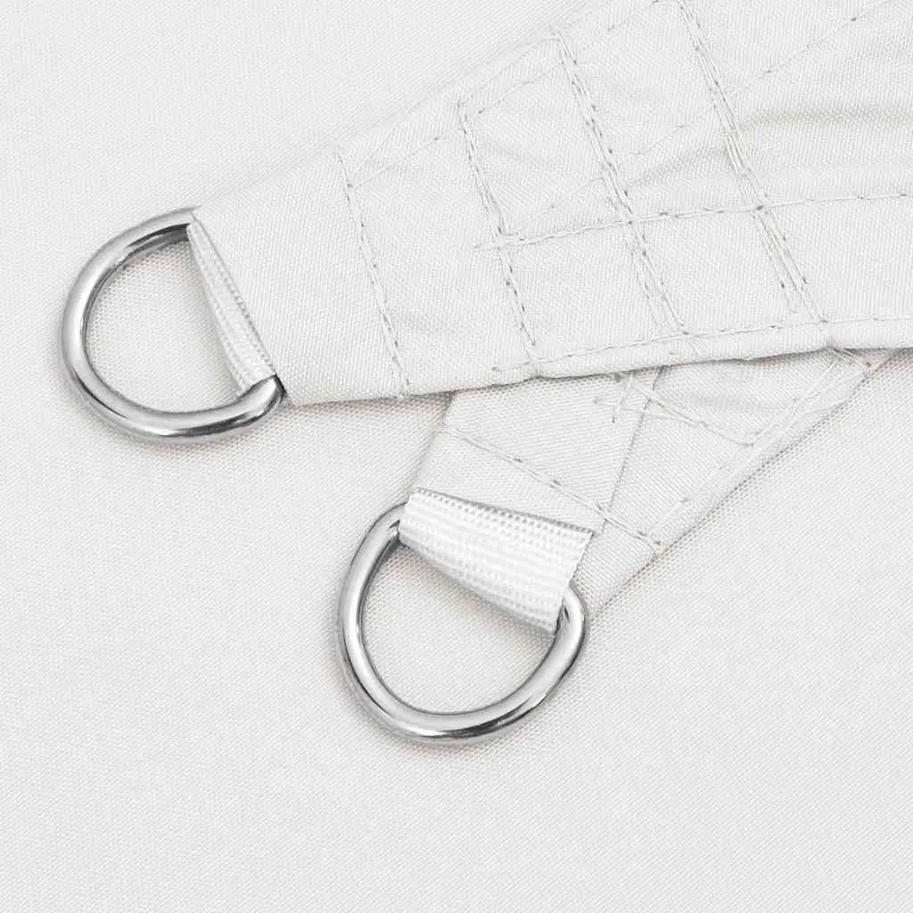 Rectangular Sunshade Sail PU Coated Oxford Fabric 3x4.5m White