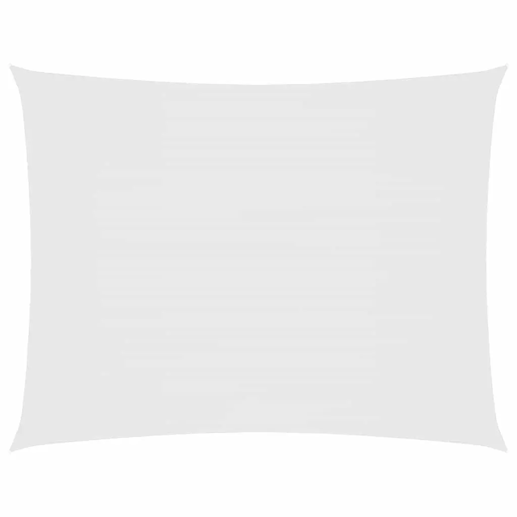 Rectangular Sunshade Sail Mould Resistant Oxford Fabric 4x5m for Garden Terrace Patio Outdoor