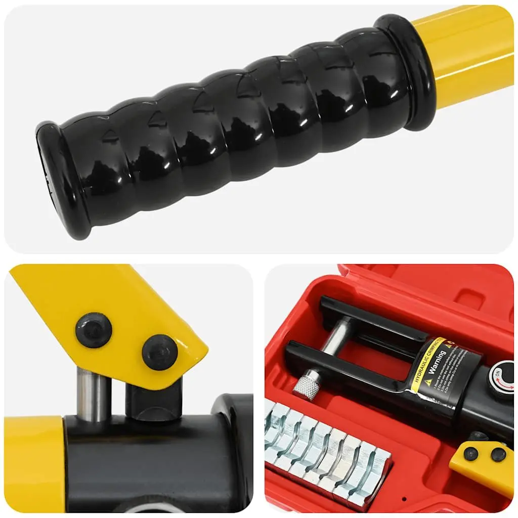 Hydraulic Crimping Tool 360° Rotating Head 10-300mm²
