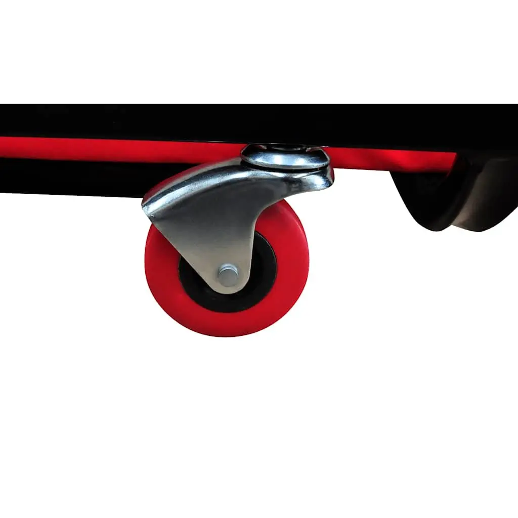 Car Creeper with 6 Wheels Adjustable Headrest Low Profile Mechanics Repair