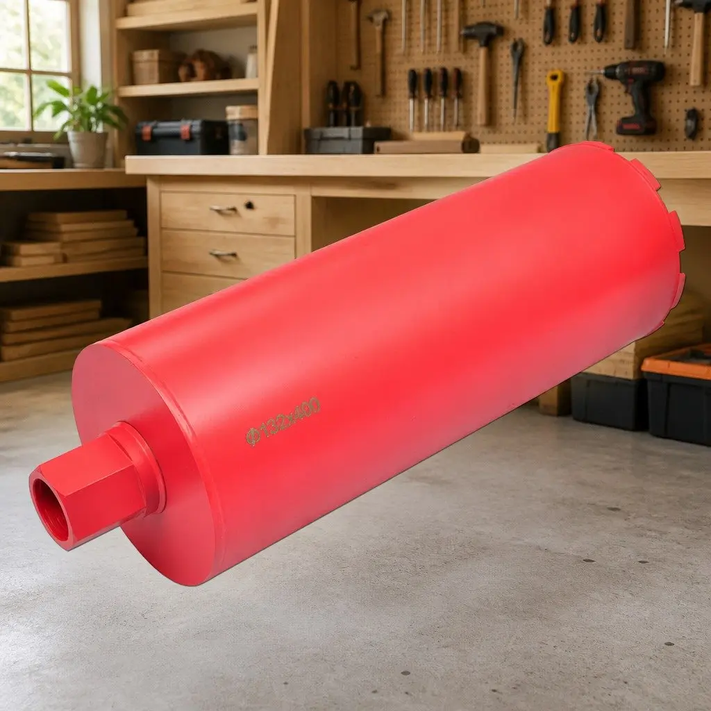 Diamond Core Drill Bit 132mm x 400mm Wet Dry Granite Concrete Stone Hard