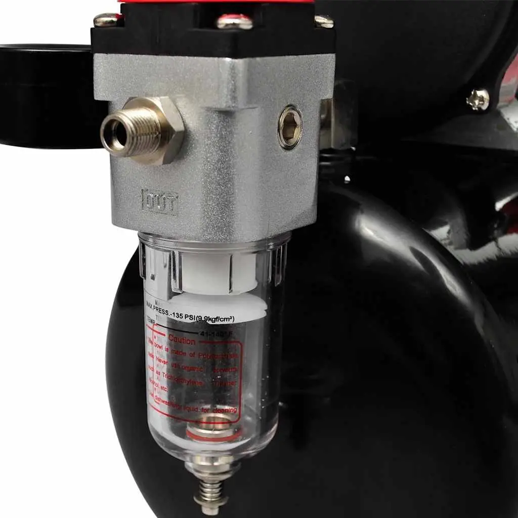 Airbrush Compressor Set Mini Piston Tank with 2 Spray Guns 3 Litre