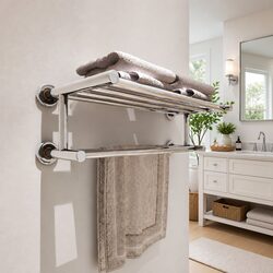 Your Friendly Wall-Mounted Towel Rack Solution