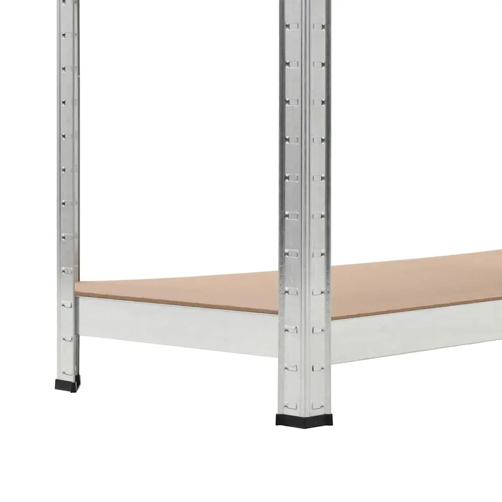 5-Layer Heavy Duty Storage Shelf Anthracite Steel Engineered Wood