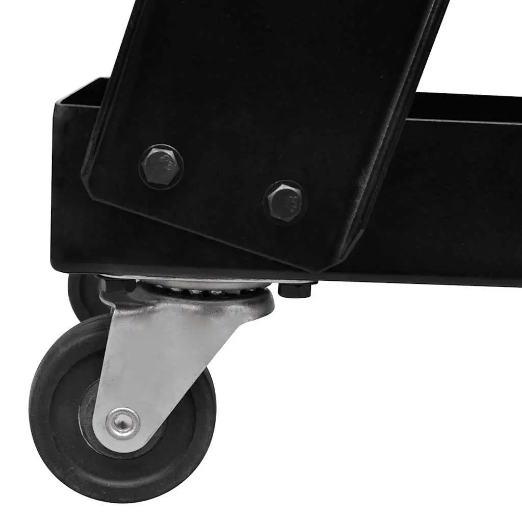 Welding Cart Trolley Sturdy Steel Construction 3 Shelf Green