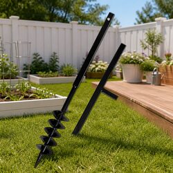 Your Gardening Ally: 100mm Ground Drill with Handle