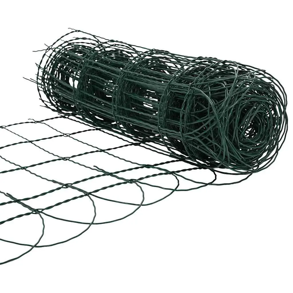 Garden Border Fence Iron Wire Edging 25m Outdoor Yard Lawn Protection Barrier
