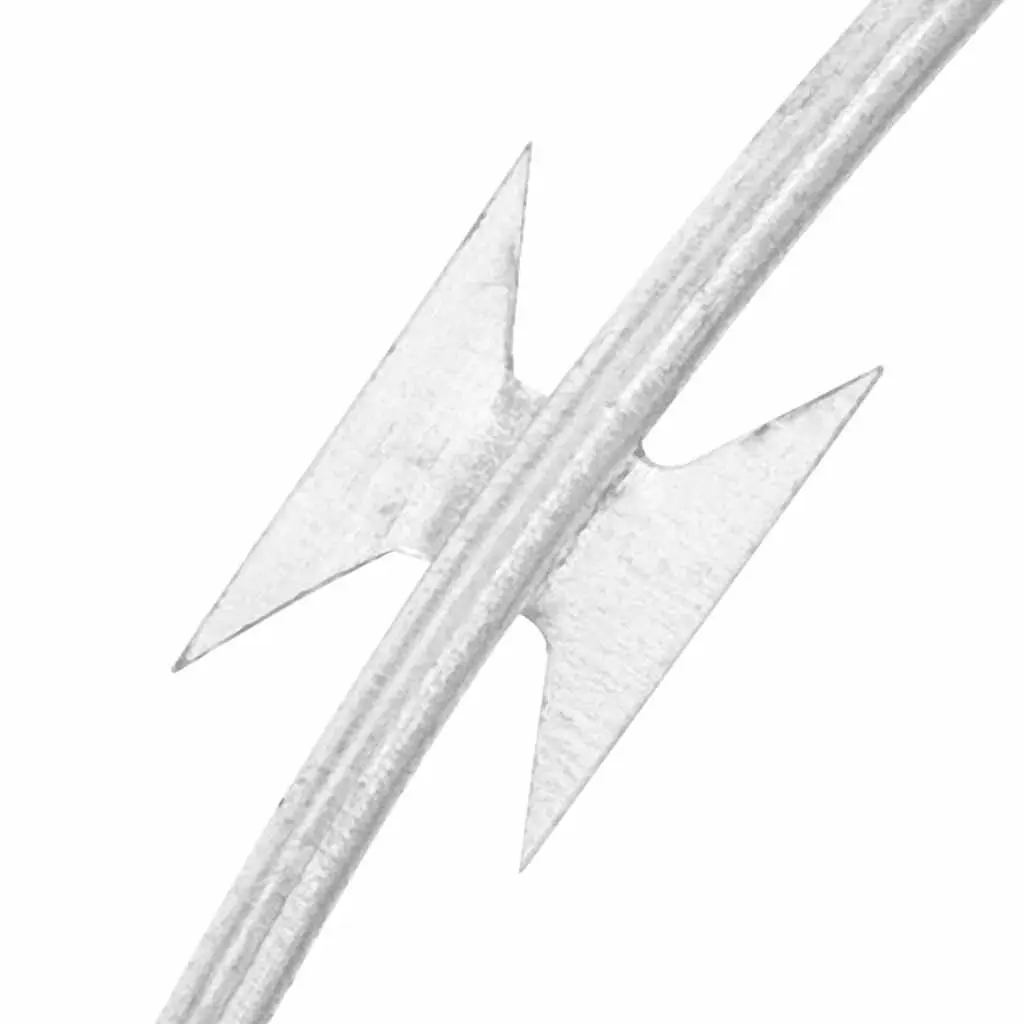 Razor Wire Helical Coil Roll Outdoor Security Protection 100m