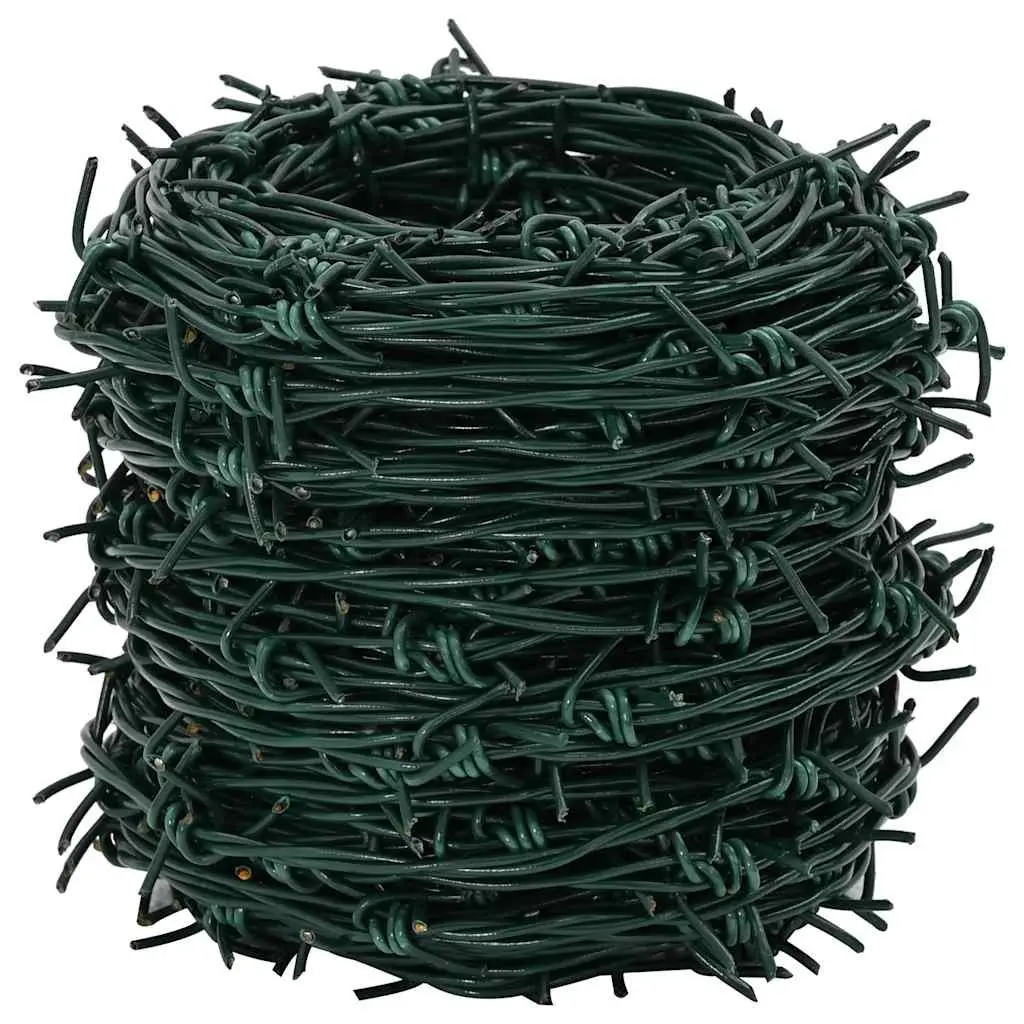 Barbed Wire Roll 100m Outdoor Garden Security Fence