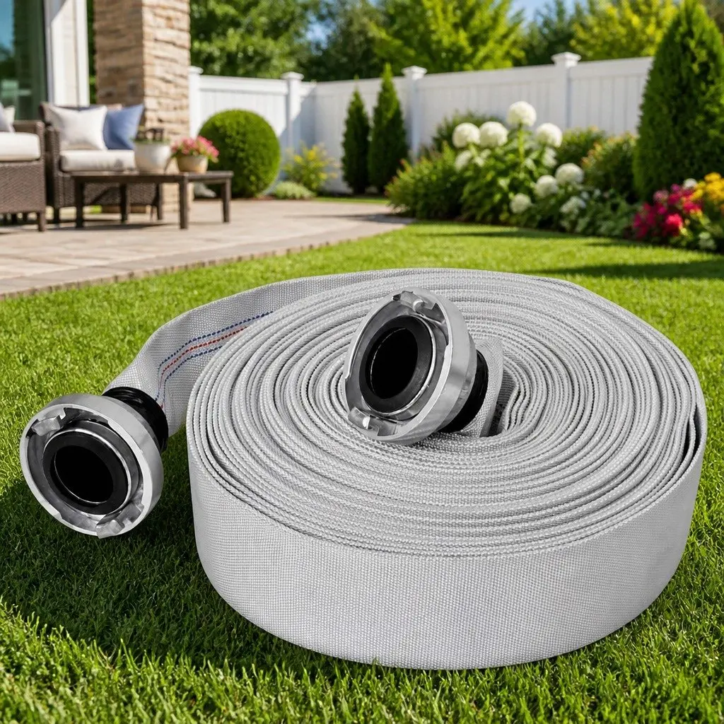 20m Fire Flat Hose with C-Storz Couplings