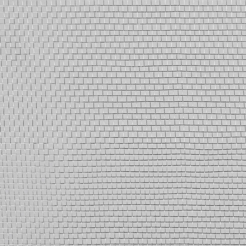 Aluminium Insect Protection Mesh Screen Silver 100cm x 500cm for Garden and DIY Projects
