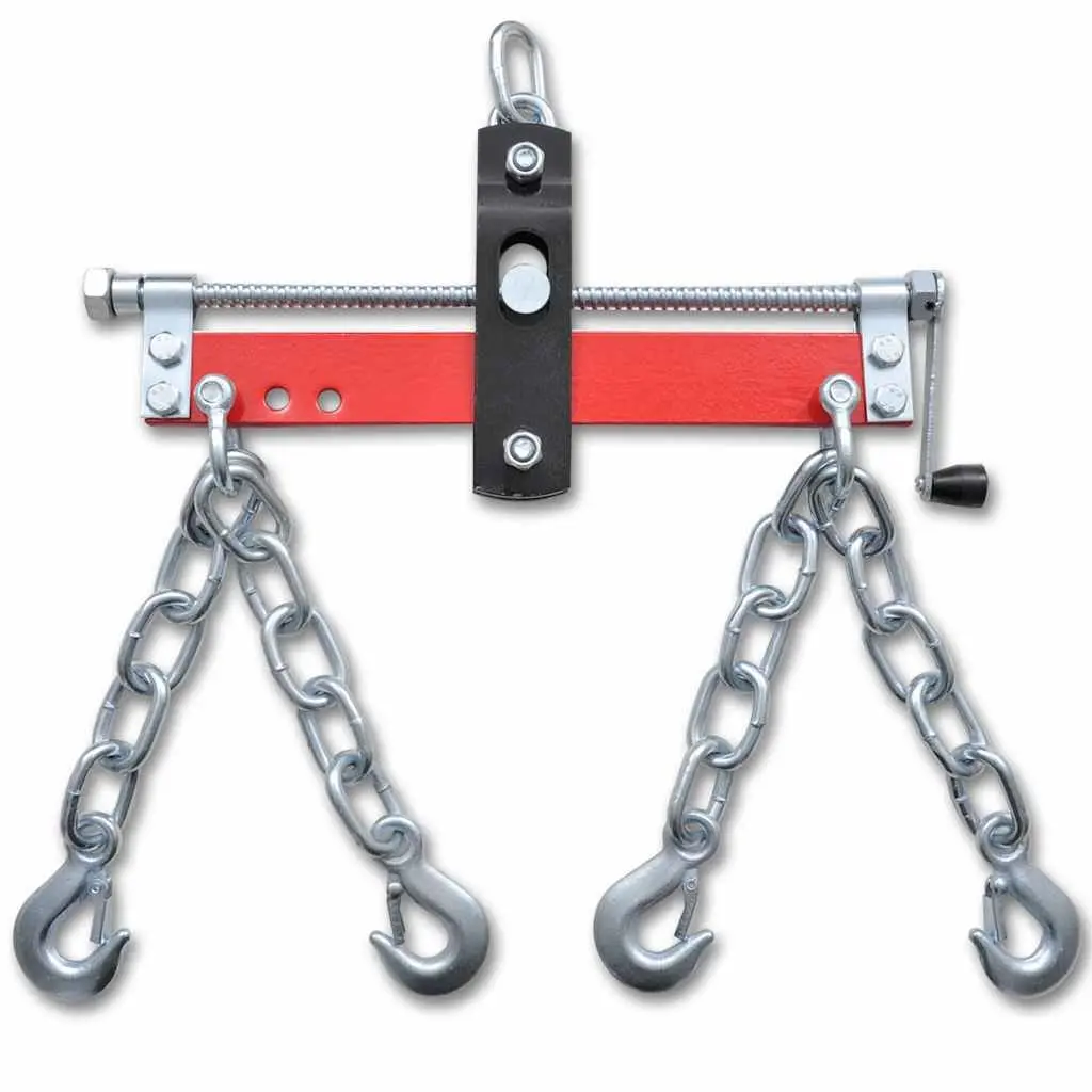 Engine Leveller 900 kg Shop Crane Hoist Lift Equipment with Crank Handle