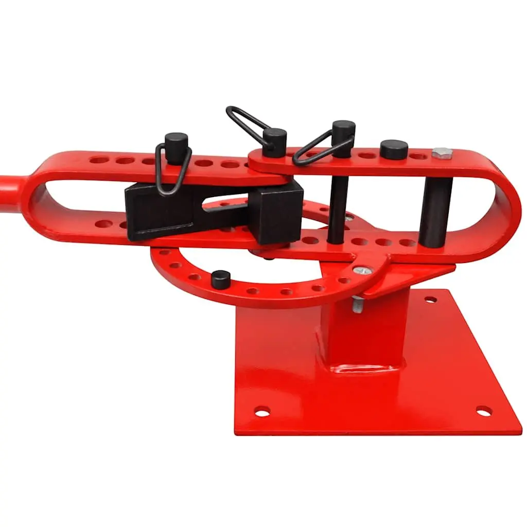 Bench-Mounted Steel Pipe Bender Manual Operating Machine Round Square Strip