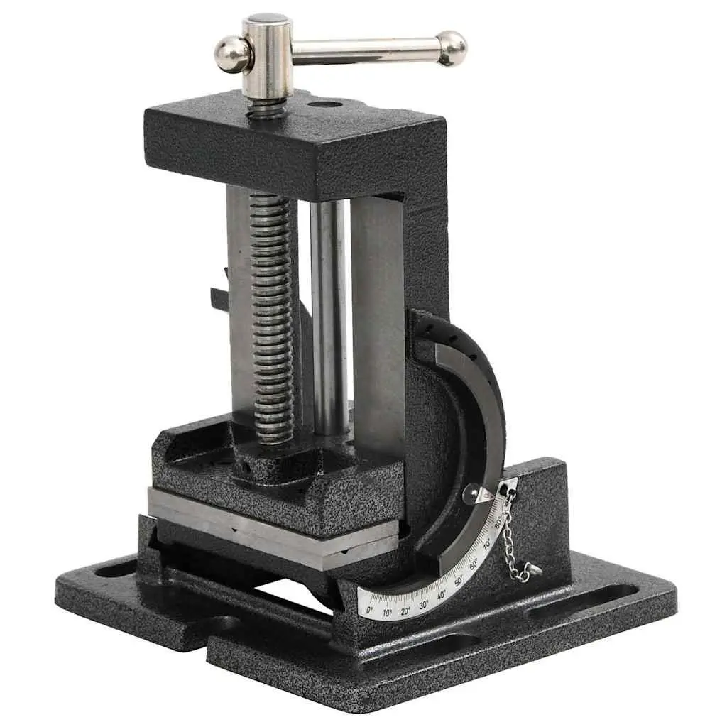 Tilting Drill Press Vice Manually Operated 110mm