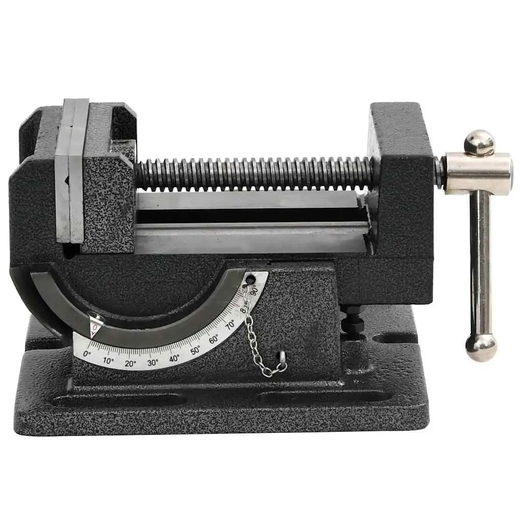 Tilting Drill Press Vice Manually Operated 110mm