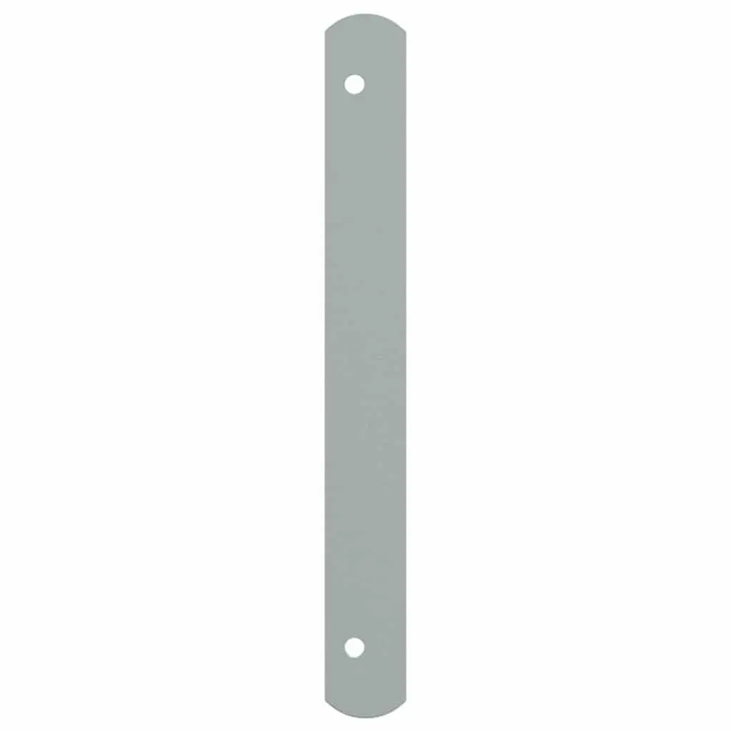 Security Grille Adjustable Width Silver 700-1050 mm with 2 Crossbars
