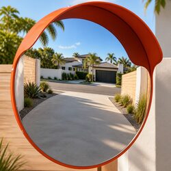 Your 45cm Convex Traffic Mirror for Enhanced Visibility