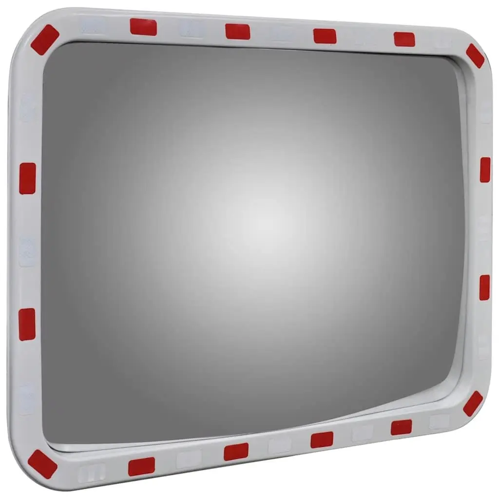 Convex Traffic Mirror Shatter-proof Rectangle 60 x 80 cm