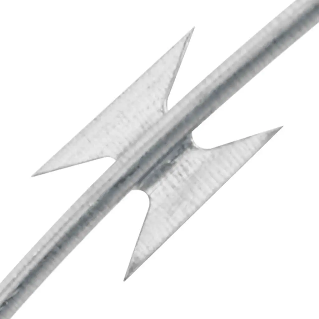 Razor Wire Coiled Galvanised Steel 150m Garden Fence Security Barbed Protection