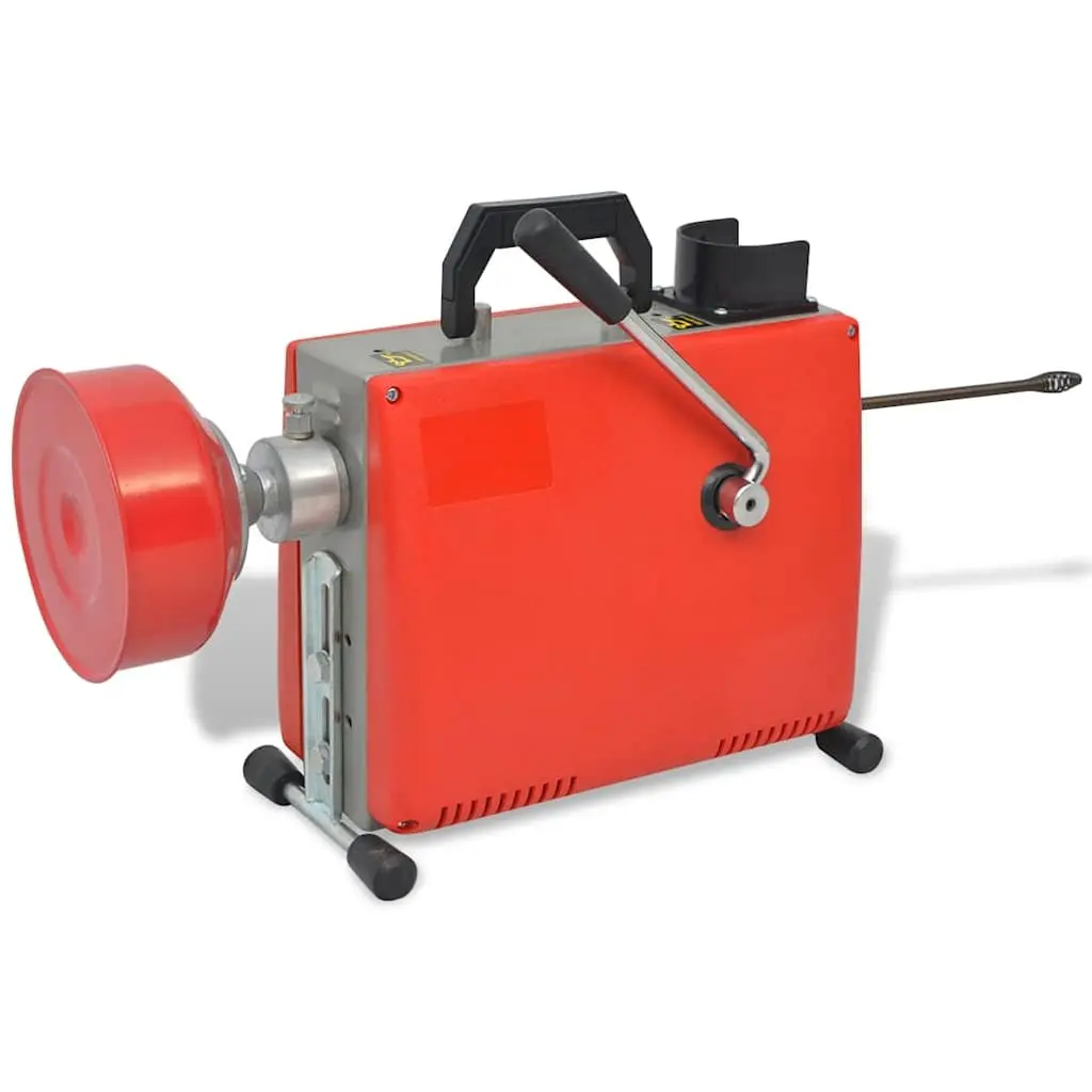 Pipe Cleaning Machine 250W Drain Cleaner Electric Spiral Drill Kit Professional