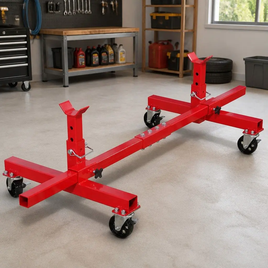 Mobile Axle Stand for Vehicle Support
