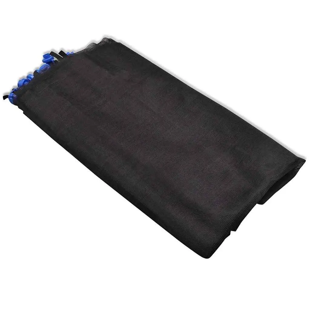 Trampoline Safety Net Weatherproof Black 4.57m Replacement Enclosure