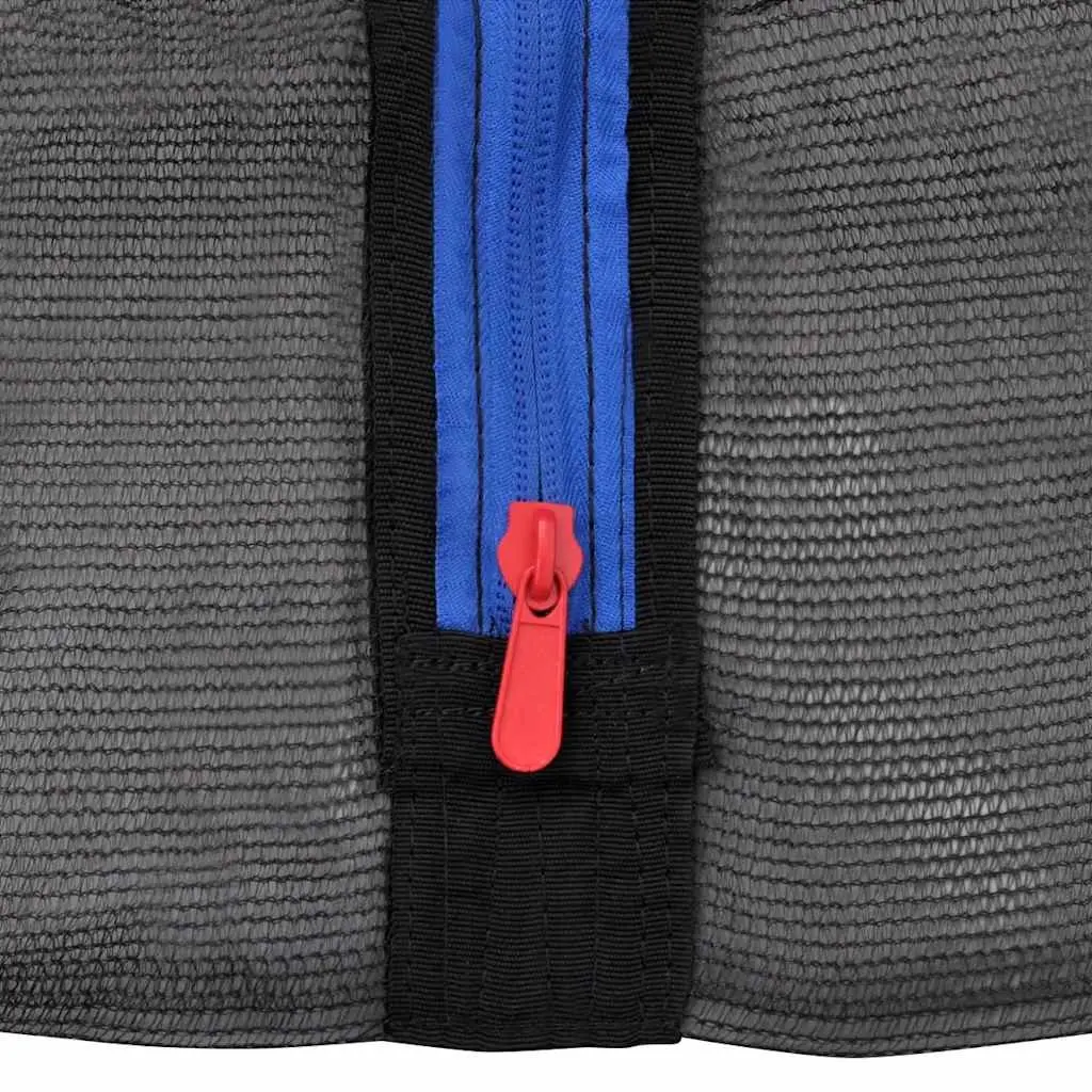 Trampoline Safety Net Weatherproof Black 4.57m Replacement Enclosure