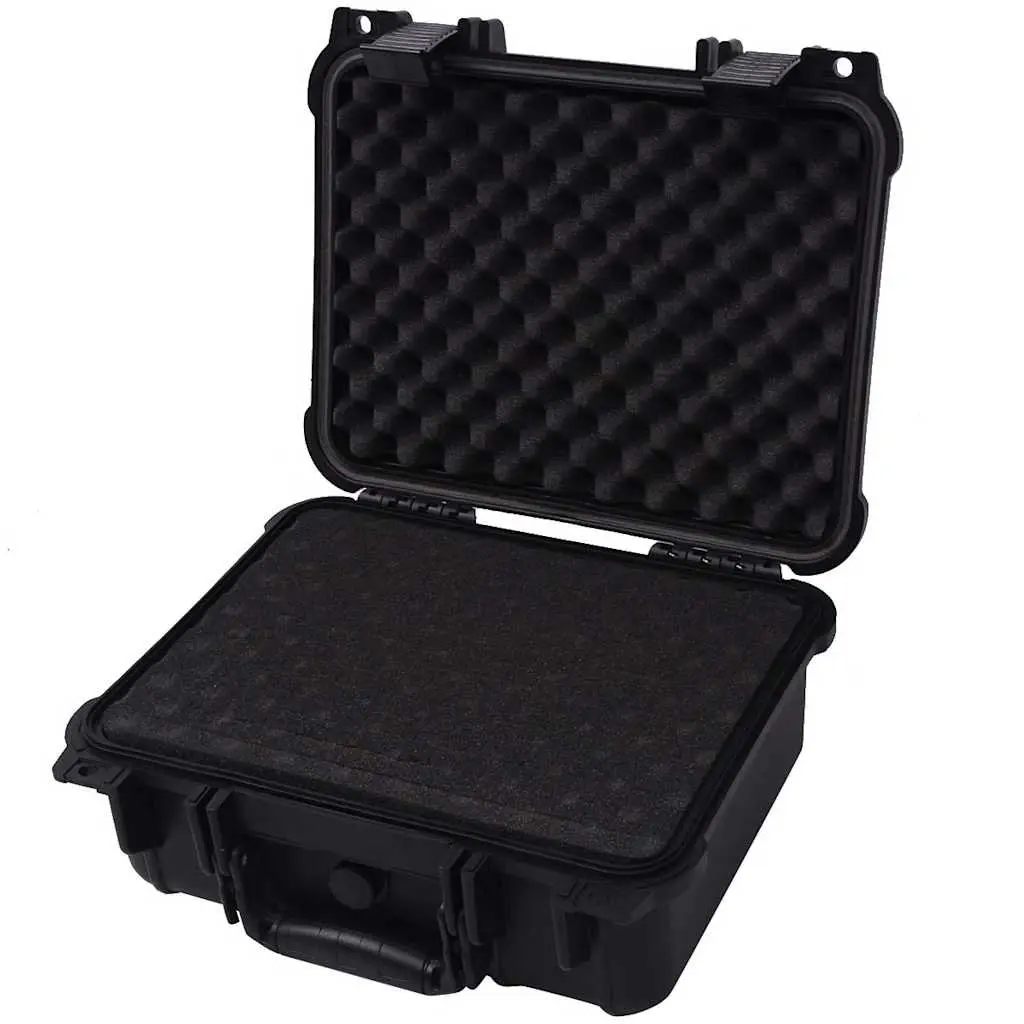 Camera Protective Case Hard Shell 35x29.5x15cm Watertight Seal Pressure Valve
