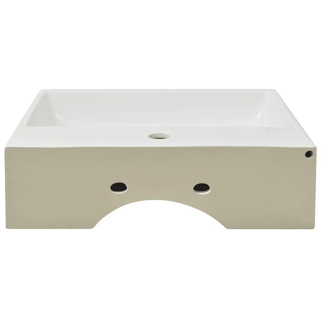 White Ceramic Basin Sink