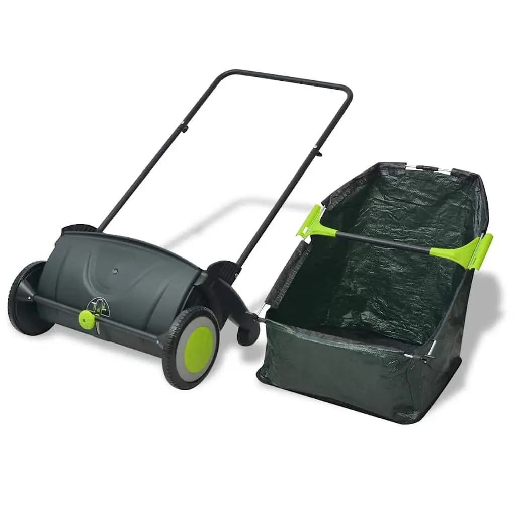 Lawn Sweeper Lightweight Push Grass Leaf Collector 103L