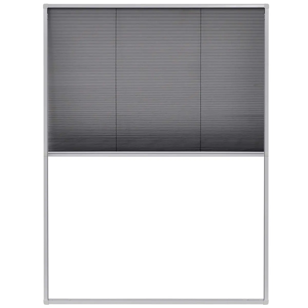 Insect Screen Window Fine Mesh 60x80 cm Black Frame
