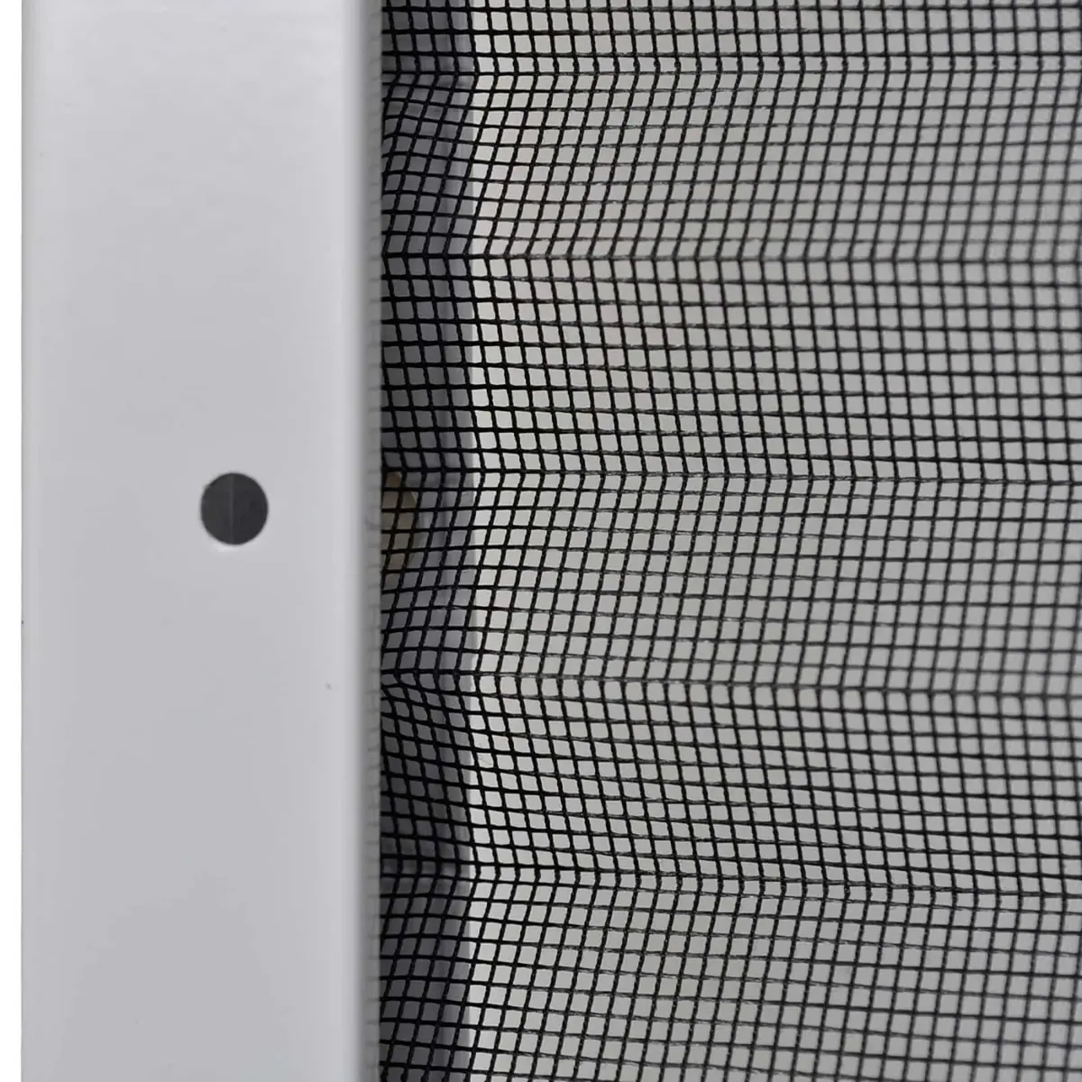 Plisse Insect Screen Window Black Mesh Aluminium Frame 80x100 cm Roof Windows
