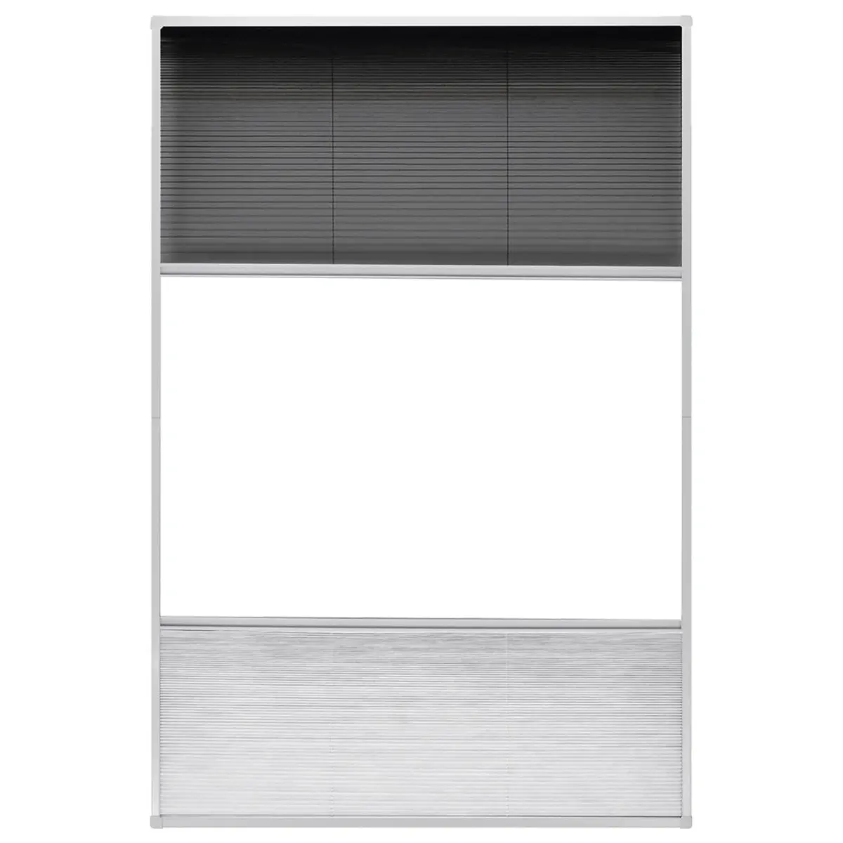 Plisse Insect Screen Window 80x120 cm