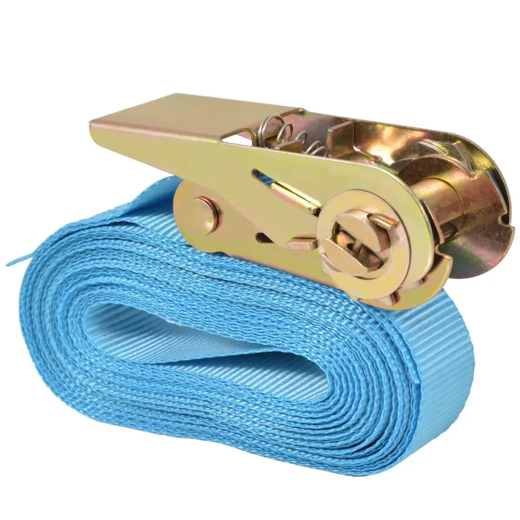 Ratchet Tie Down Straps Heavy Duty 4m x 25mm 10 Piece