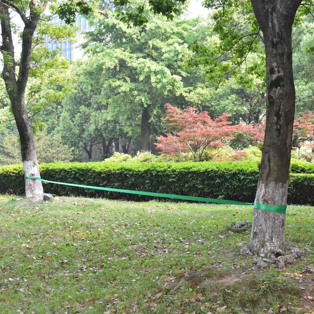 15m Green Slackline Trainer