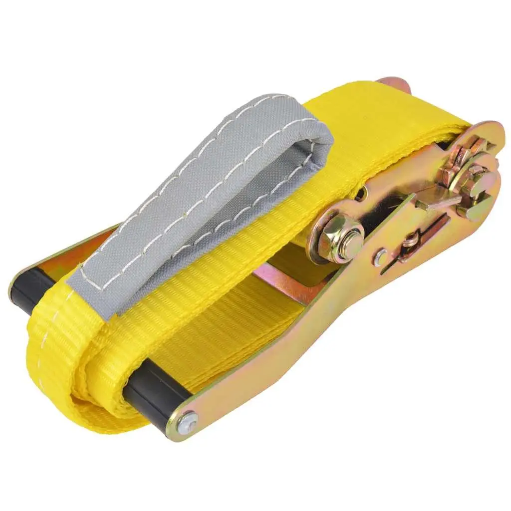 Slackline 15m Balance Training Rope 50mm Width Yellow