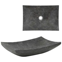 Friendly Black Marble Bathroom Basin for You