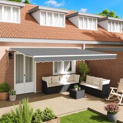 Your Outdoor Companion: 500 x 300 cm Retractable Awning Frame