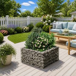 Your Perfect Gabion Raised Bed Planter for Outdoors