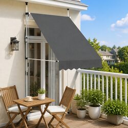 Your Perfect 150cm Manual Awning for Garden or Terrace