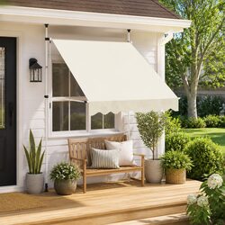 Your Go-To 200cm Cream Retractable Awning